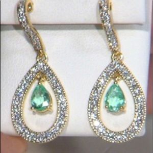 Certified Paraiba Tourmaline Earrings